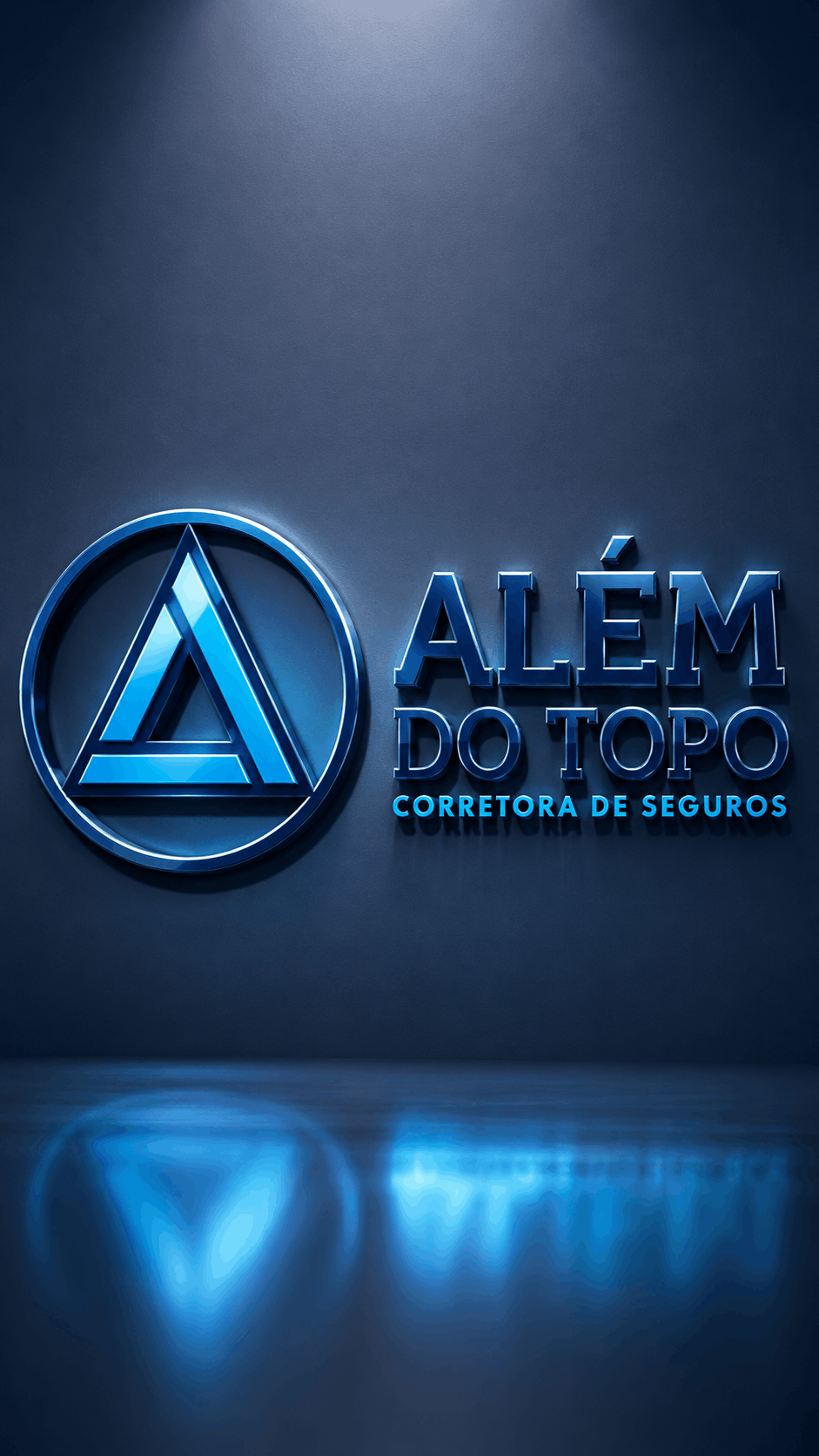 Consultora de seguros em atendimento